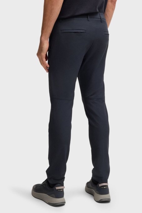 Boss Su İtici Esnek Kumaş Slim Fit Dar Paça Erkek Pantolon 50534303 402 LACİVERT - Boss (1)