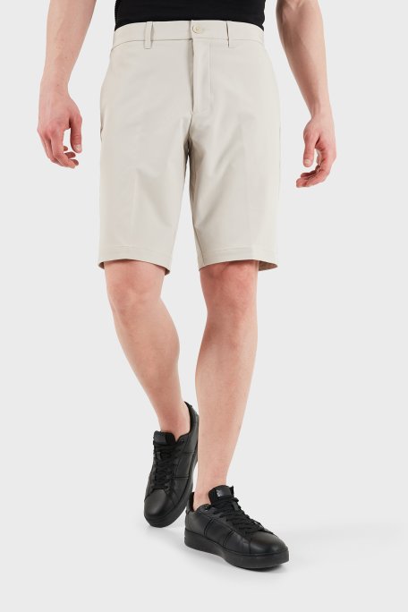 Boss Su İtici Slim Fit Normal Bel Bermuda Erkek Şort 50540337 271 BEJ - Boss