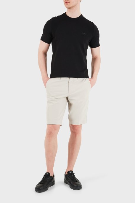 Boss Su İtici Slim Fit Normal Bel Bermuda Erkek Şort 50540337 271 BEJ - Boss (1)