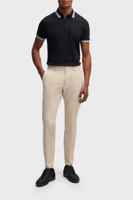 Boss Su İtici Slim Fit Normal Bel Dar Paça Erkek Pantolon 50534303 269 BEJ - Boss (1)