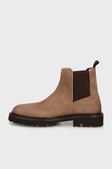 Boss Süet Deri Erkek Bot 50552572 260 BEJ - Boss (1)