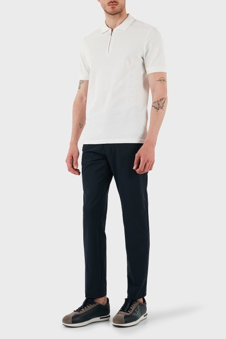 Boss Tapered Fit Normal Bel Daralan Paça Erkek Pantolon 50538087 404 LACİVERT - Boss (1)