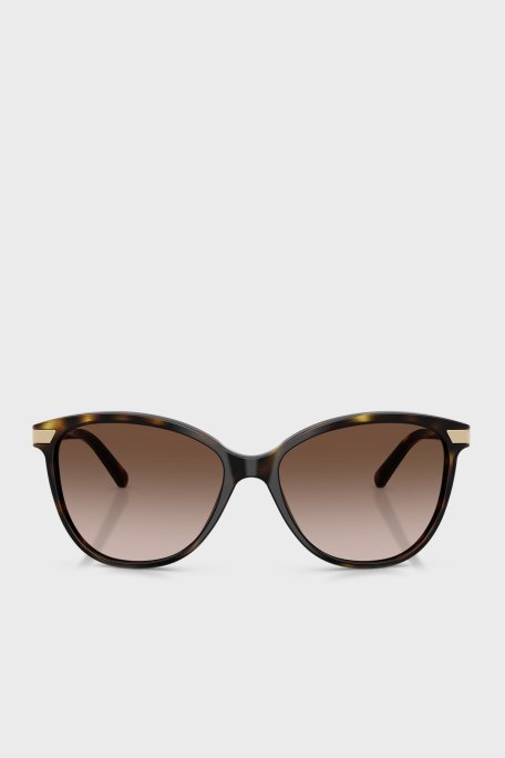 Burberry Desenli Güneş Bayan Gözlük 0BE4216 300213 57 Kahverengi - Burberry