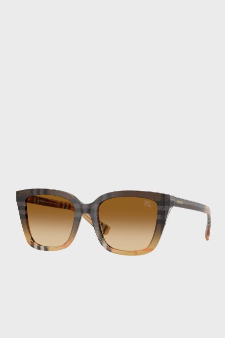 Burberry Kare Güneş Kadın Gözlük 0BE4487 420213 52 KAHVE - Burberry