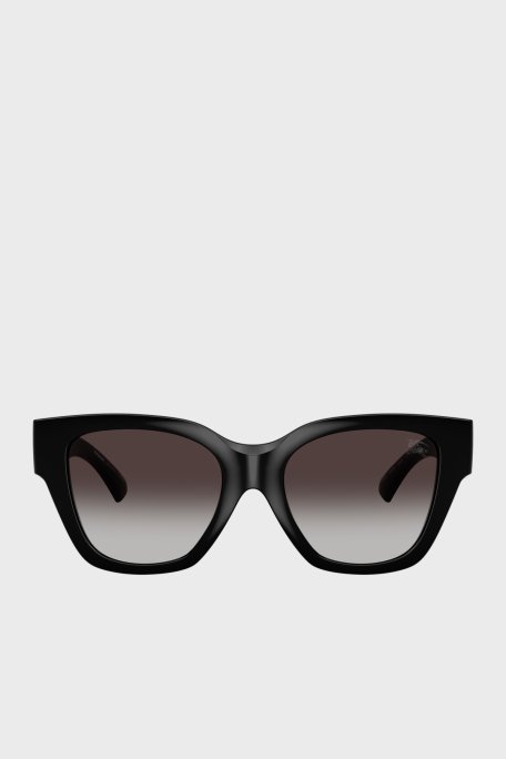 Burberry Logolu Güneş Bayan Gözlük 0BE4489U 300187 53 Siyah - Burberry