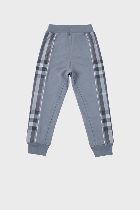 Burberry Pamuklu Çocuk Jogger Pantolon 8047433 SHALE BLUE MAVİ - Burberry (1)