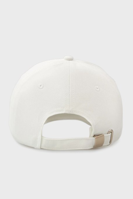 Calvin Klein % 100 Pamuk Logolu LV04F5003GYAF Bayan Şapka LV04F5003G YAF BEYAZ - Calvin Klein (1)