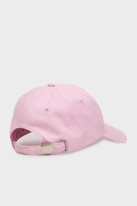 Calvin Klein % 100 Pamuk Logolu LV04K5026GIYB Bayan Şapka LV04K5026G IYB PEMBE - Calvin Klein (1)