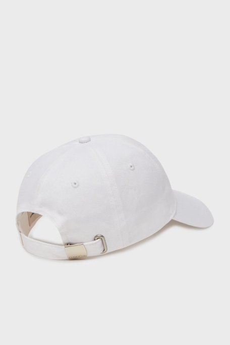 Calvin Klein % 100 Pamuk Logolu LV04K5026GYAA Bayan Şapka LV04K5026G YAA BEYAZ - Calvin Klein (1)