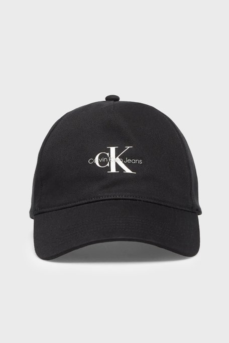Calvin Klein % 100 Pamuk Logolu LV04K5027GUB1 Bayan Şapka LV04K5027G UB1 SİYAH - Calvin Klein