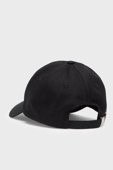 Calvin Klein % 100 Pamuk Logolu LV04K5027GUB1 Bayan Şapka LV04K5027G UB1 SİYAH - Calvin Klein (1)