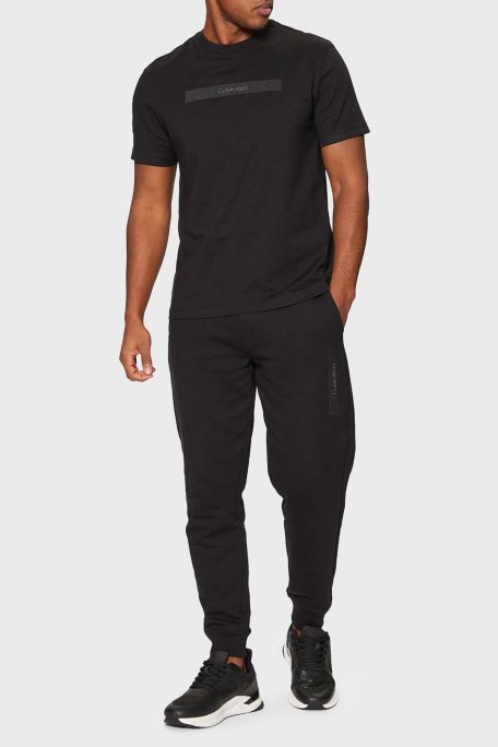 Calvin Klein % 100 Pamuk Regular Fit Bisiklet Yaka K10K113791BEH Erkek T Shirt K10K113791 BEH SİYAH - Calvin Klein (1)