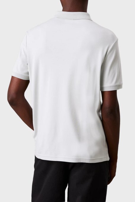 Calvin Klein % 100 Pamuk Regular Fit Yarım Fermuarlı K10K112754PFH Erkek Polo Yaka T Shirt K10K112754 PFH GRİ - Calvin Klein (1)