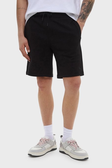 Calvin Klein % 100 Pamuk Regular Fit Yüksek Bel Cepli J30J327531BEH Erkek Short J30J327531 BEH SİYAH - Calvin Klein