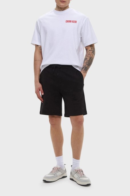 Calvin Klein % 100 Pamuk Regular Fit Yüksek Bel Cepli J30J327531BEH Erkek Short J30J327531 BEH SİYAH - Calvin Klein (1)