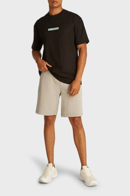 Calvin Klein % 100 Pamuk Regular Fit Yüksek Bel Cepli J30J327531PAH Erkek Short J30J327531 PAH BEJ - Calvin Klein (1)