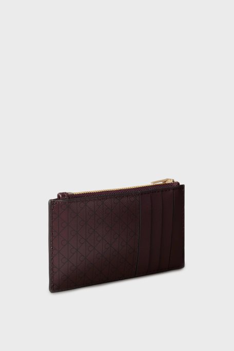 Calvin Klein 4G Logolu LV04F1084G2XD Bayan Kartlık LV04F1084G 2XD BORDO - Calvin Klein (1)