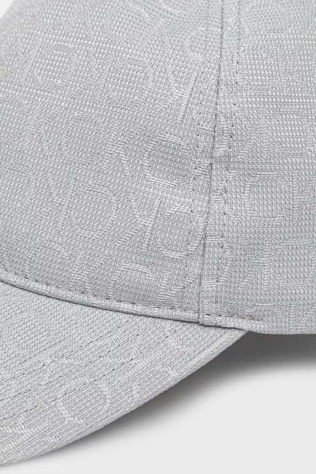 Calvin Klein Ayarlanabilir Arka Kısımlı Jakarlı K60K612871PDE Bayan Şapka K60K612871 PDE GRİ - Calvin Klein (1)