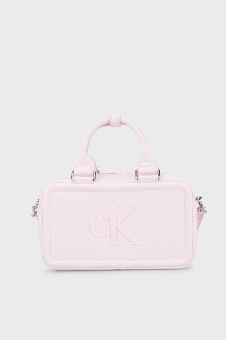 Calvin Klein Bold Monogram Sabit Askılı LV04F3411G8Z6 Kadın Çanta LV04F3411G 8Z6 PEMBE - Calvin Klein