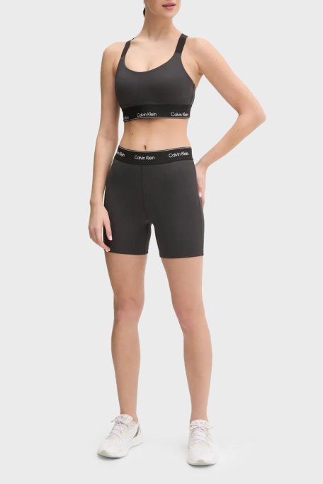 Calvin Klein Çapraz Askılı Logolu Sporcu i LVGWS5K137UB1 Bayan Sütyen LVGWS5K137 UB1 SİYAH - Calvin Klein (1)