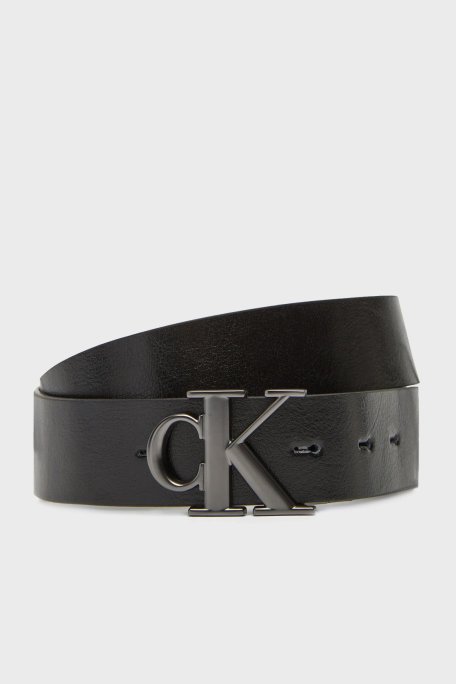 Calvin Klein Çift Taraflı Logolu LV04G7033GUK4 Erkek Kemer LV04G7033G UK4 SİYAH - Calvin Klein