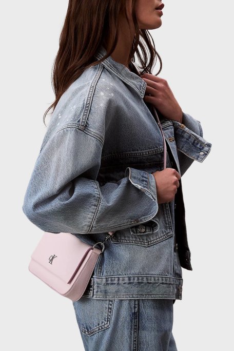 Calvin Klein Çıkarılabilir Askılı LV04K3161GVUW Bayan Çanta LV04K3161G VUW LİLA - Calvin Klein (1)