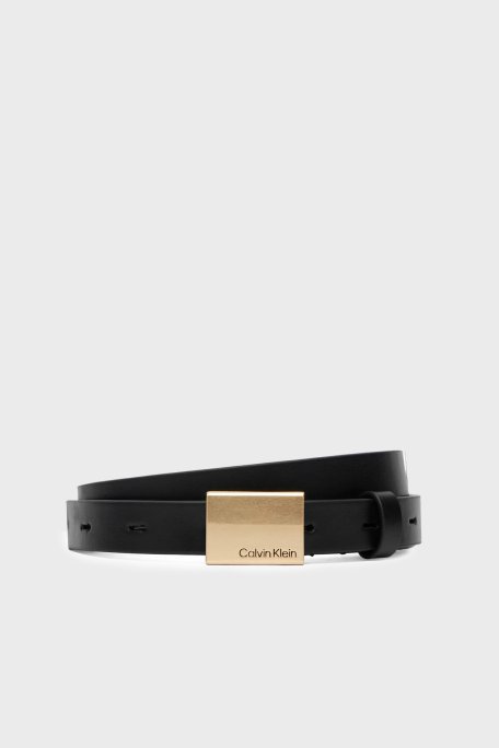 Calvin Klein Deri Tokalı LV04F7089GYIQ Kadın Kemer LV04F7089G YIQ SİYAH - Calvin Klein