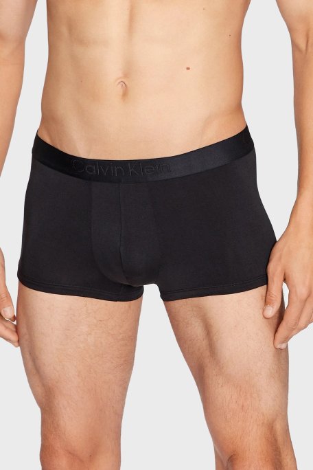 Calvin Klein Düşük Bel Esnek 3 Pack 000NB3651AFZ7 Erkek Boxer 000NB3651A FZ7 SİYAH-GRİ-LACİVERT - Calvin Klein (1)