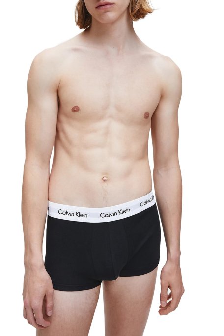 Calvin Klein Pamuklu 3 Pack Erkek Boxer 0000U2664G 001 SİYAH - Calvin Klein (1)