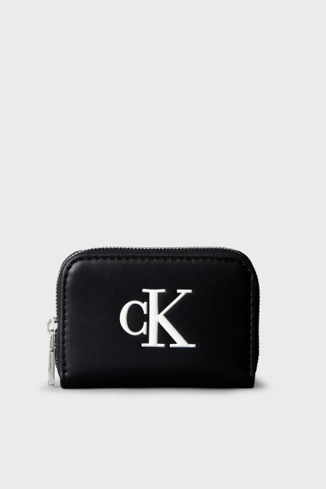Calvin Klein Fermuarlı LV04F1154G3L2 Kadın Cüzdan LV04F1154G 3L2 SİYAH - Calvin Klein