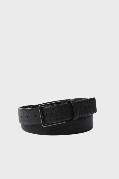 Calvin Klein Hakiki Deri LV04D7065GWCA Erkek Kemer LV04D7065G WCA SİYAH - Calvin Klein