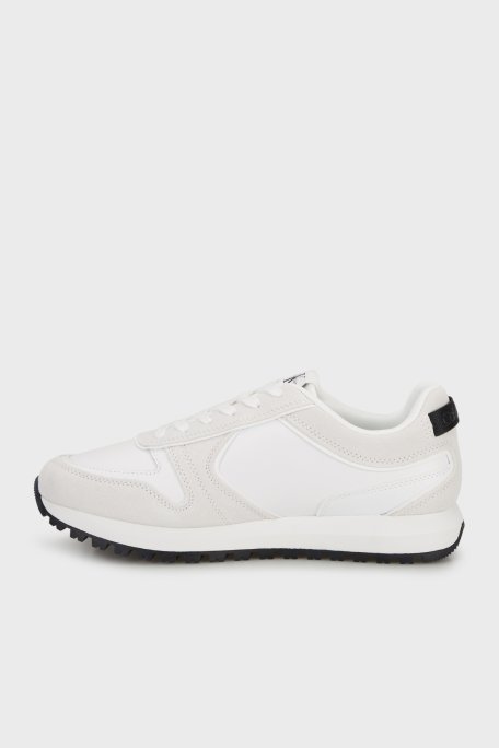 Calvin Klein Hakiki Deri Süet YM0YM0146101W Erkek Ayakkabı YM0YM01461 01W BEYAZ - Calvin Klein (1)