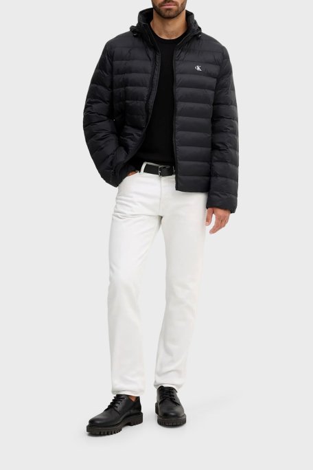 Calvin Klein Kapitoneli Regular Fit Gizlenebilir Kapüşonlu LV04RC511GUB1 Erkek Mont LV04RC511G UB1 SİYAH - Calvin Klein (1)