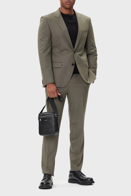 Calvin Klein Logolu Ayarlanabilir Askılı LV04D3160GUB1 Erkek Çanta LV04D3160G UB1 SİYAH - Calvin Klein (1)