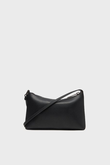 Calvin Klein Logolu Ayarlanabilir Askılı LV04F3095GUB1 Bayan Çanta LV04F3095G UB1 SİYAH - Calvin Klein (1)