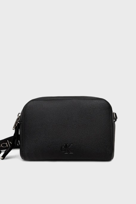 US Calvin Klein Logolu Ayarlanabilir Askılı LV04K3124GUB1 Bayan Çanta LV04K3124G UB1 SİYAH - Calvin Klein