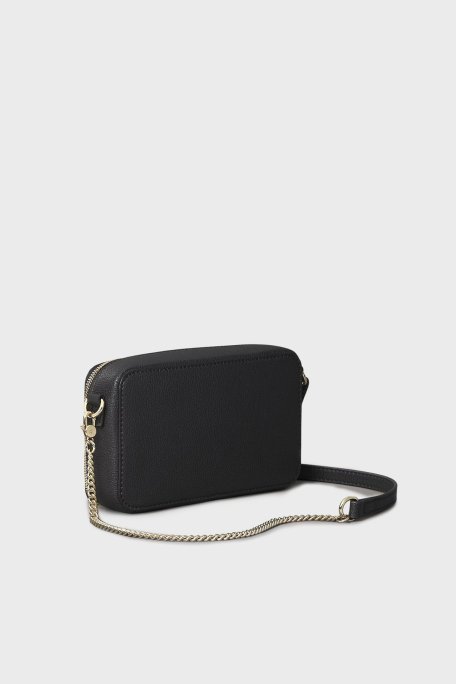 Calvin Klein Logolu Ayarlanabilir Zincir Askılı LV04K1086GUB1 Bayan Çanta LV04K1086G UB1 SİYAH - Calvin Klein (1)