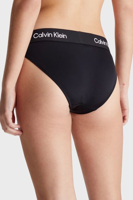 Calvin Klein Logolu Elastik Bel Bantlı KW0KW02353BEH Bayan Bikini Altı KW0KW02353 BEH SİYAH - Calvin Klein (1)