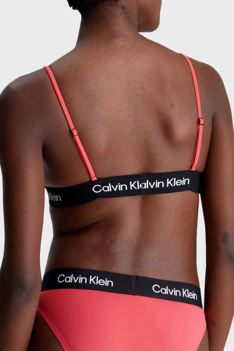 Calvin Klein Logolu Elastik Bel Bantlı KW0KW02353TBK Bayan Bikini Altı KW0KW02353 TBK MERCAN - Calvin Klein (1)