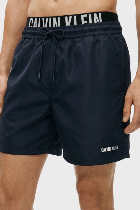 Calvin Klein Logolu LV00N610150PP Erkek Mayo Short LV00N61015 0PP LACİVERT - Calvin Klein