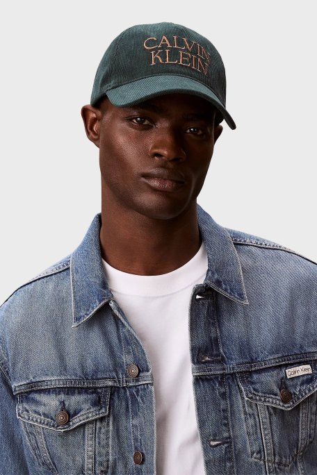 Calvin Klein Logolu LV04D5064G2ET Erkek Şapka LV04D5064G 2ET PETROL - Calvin Klein (1)