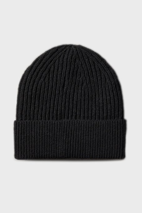 Calvin Klein Logolu LV04D8032GUB1 Erkek Bere LV04D8032G UB1 SİYAH - Calvin Klein (1)