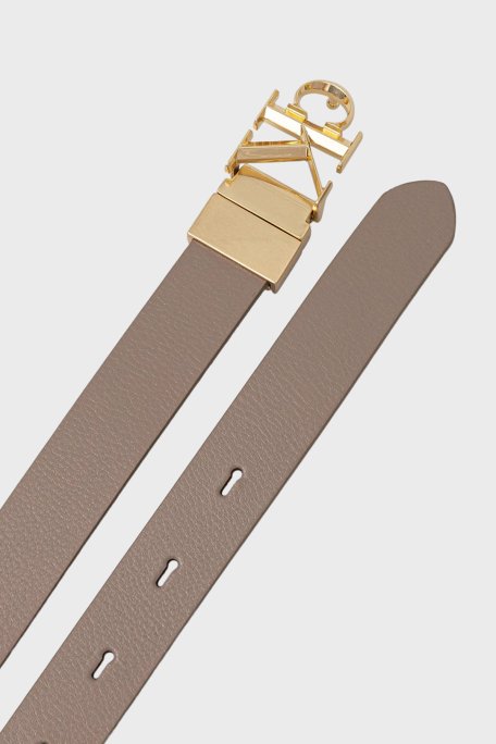 Calvin Klein Logolu LV04F7044GYYO Bayan Kemer LV04F7044G YYO TOPRAK - Calvin Klein (1)