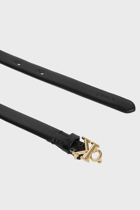 Calvin Klein Logolu LV04F7055GYIH Bayan Kemer LV04F7055G YIH SİYAH - Calvin Klein (1)