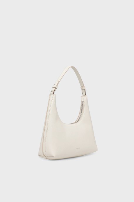 Calvin Klein Logolu Omuz Askılı LV04F3272GFUP Bayan Çanta LV04F3272G FUP EKRU - Calvin Klein (1)