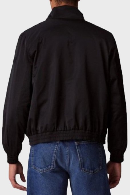 Calvin Klein Logolu Relaxed Fit Dik Yaka LV04RC516GUB1 Erkek Ceket LV04RC516G UB1 SİYAH - Calvin Klein (1)