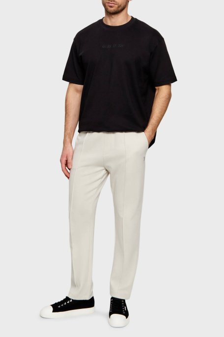 Calvin Klein Logolu Sneaker HM0HM02121BEH Erkek Ayakkabı HM0HM02121 BEH SİYAH - Calvin Klein (1)