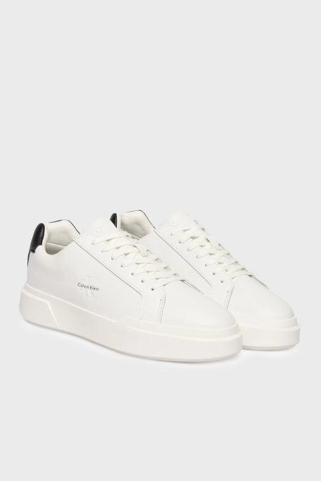 Calvin Klein Logolu Sneaker YM0YM0134406X Erkek Ayakkabı YM0YM01344 06X SİYAH - Calvin Klein (1)