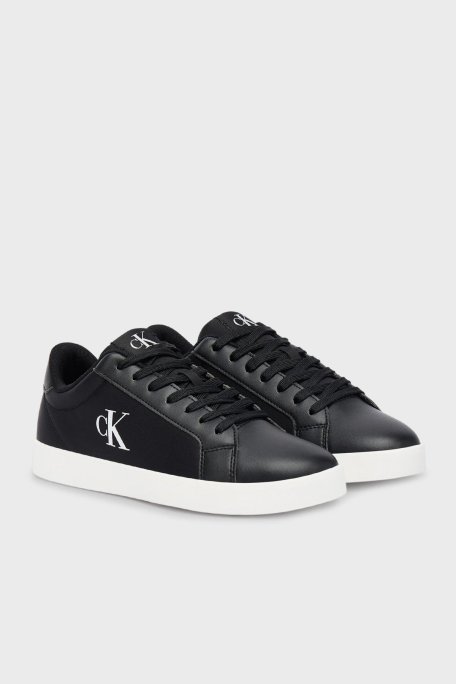Calvin Klein Logolu Sneaker YW0YW01781BEH Bayan Ayakkabı YW0YW01781 BEH SİYAH - Calvin Klein (1)
