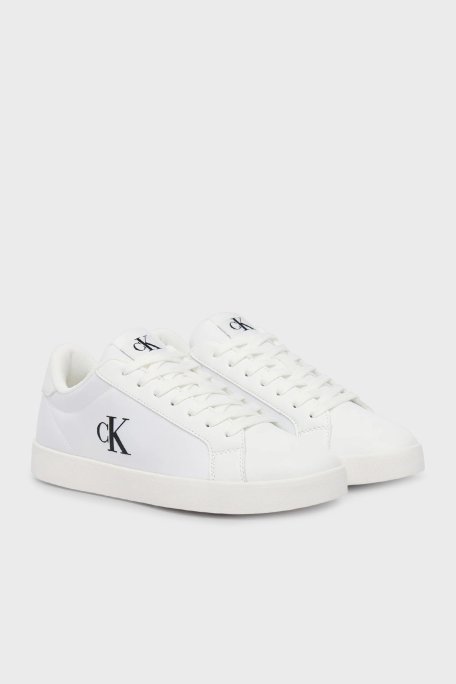 Calvin Klein Logolu Sneaker YW0YW01781YAF Bayan Ayakkabı YW0YW01781 YAF BEYAZ - Calvin Klein (1)